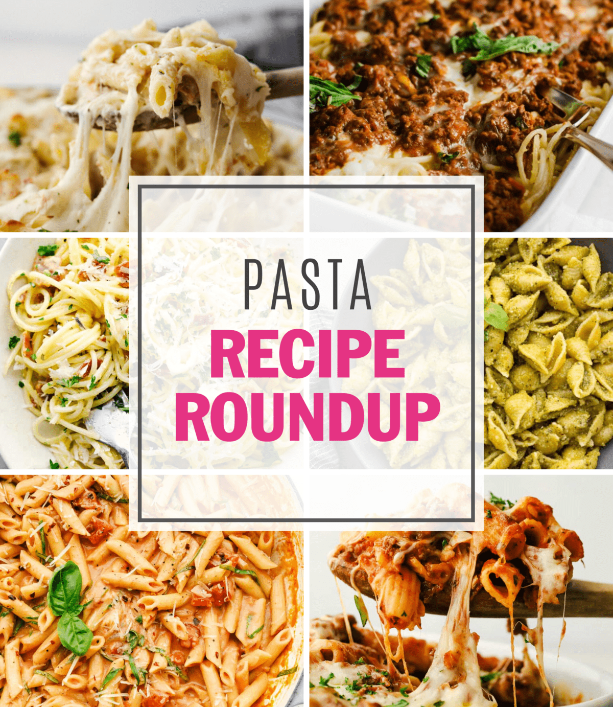 Pasta Recipe Roundup