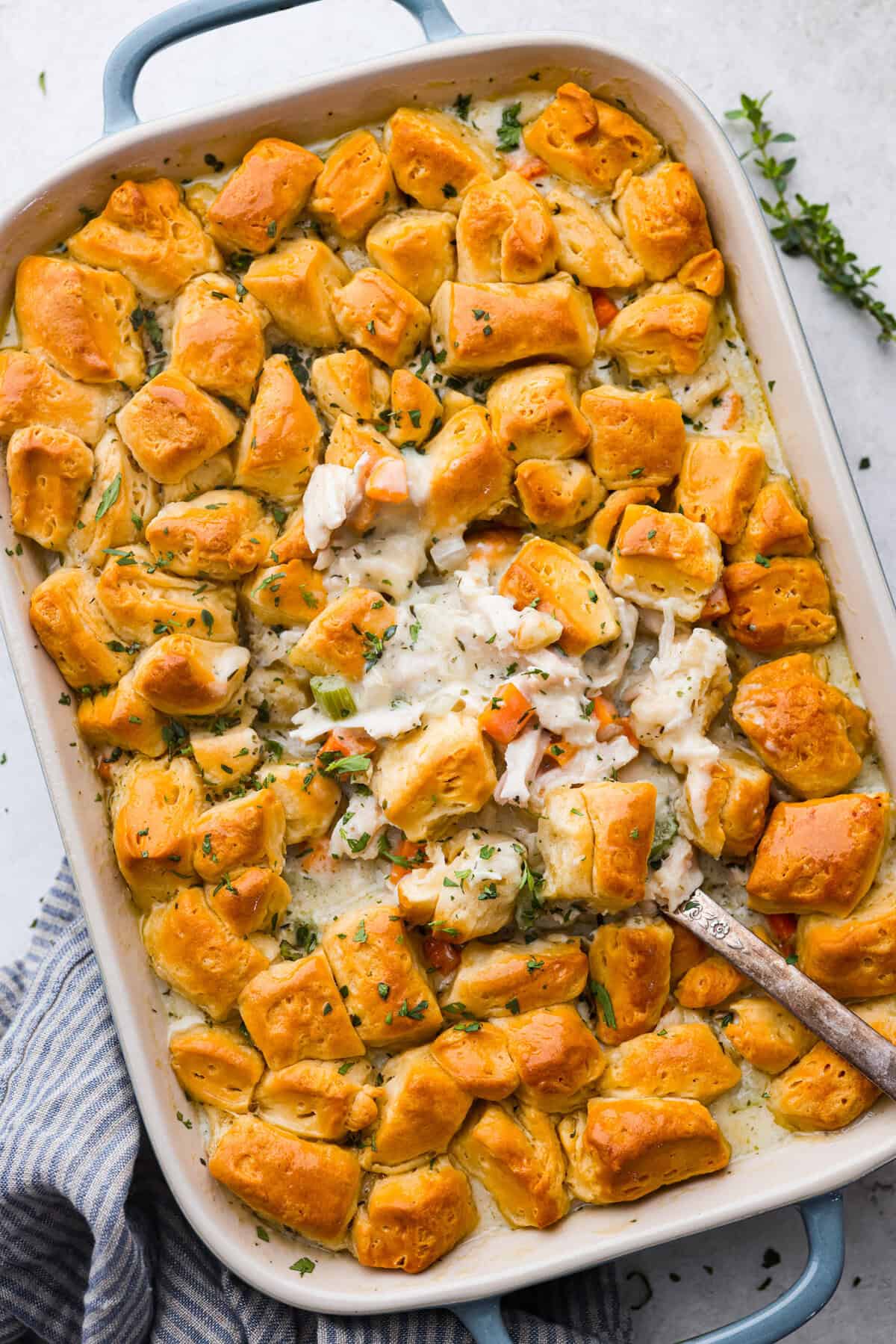 Chicken Pot Pie Casserole