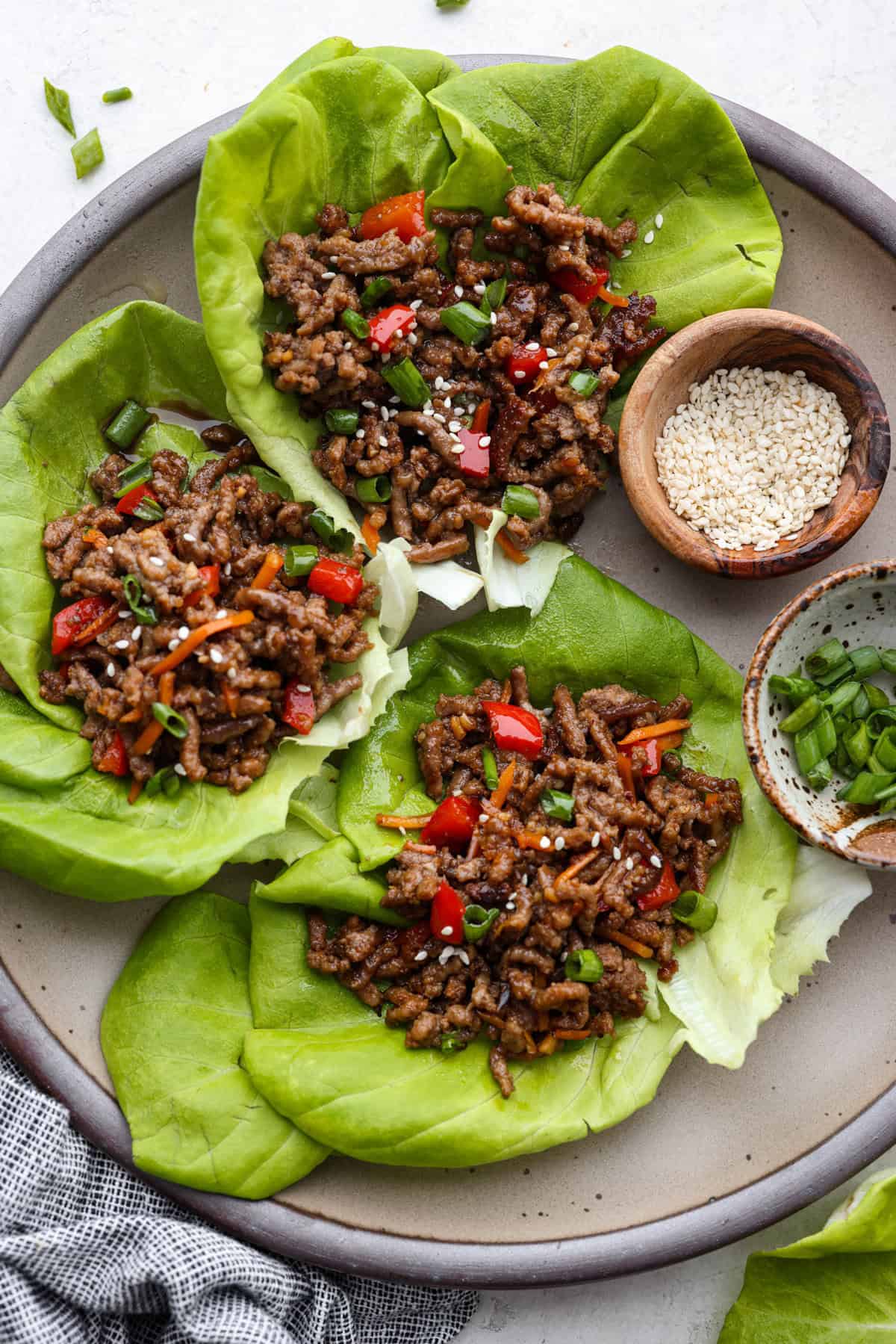 Korean Beef Lettuce Wraps