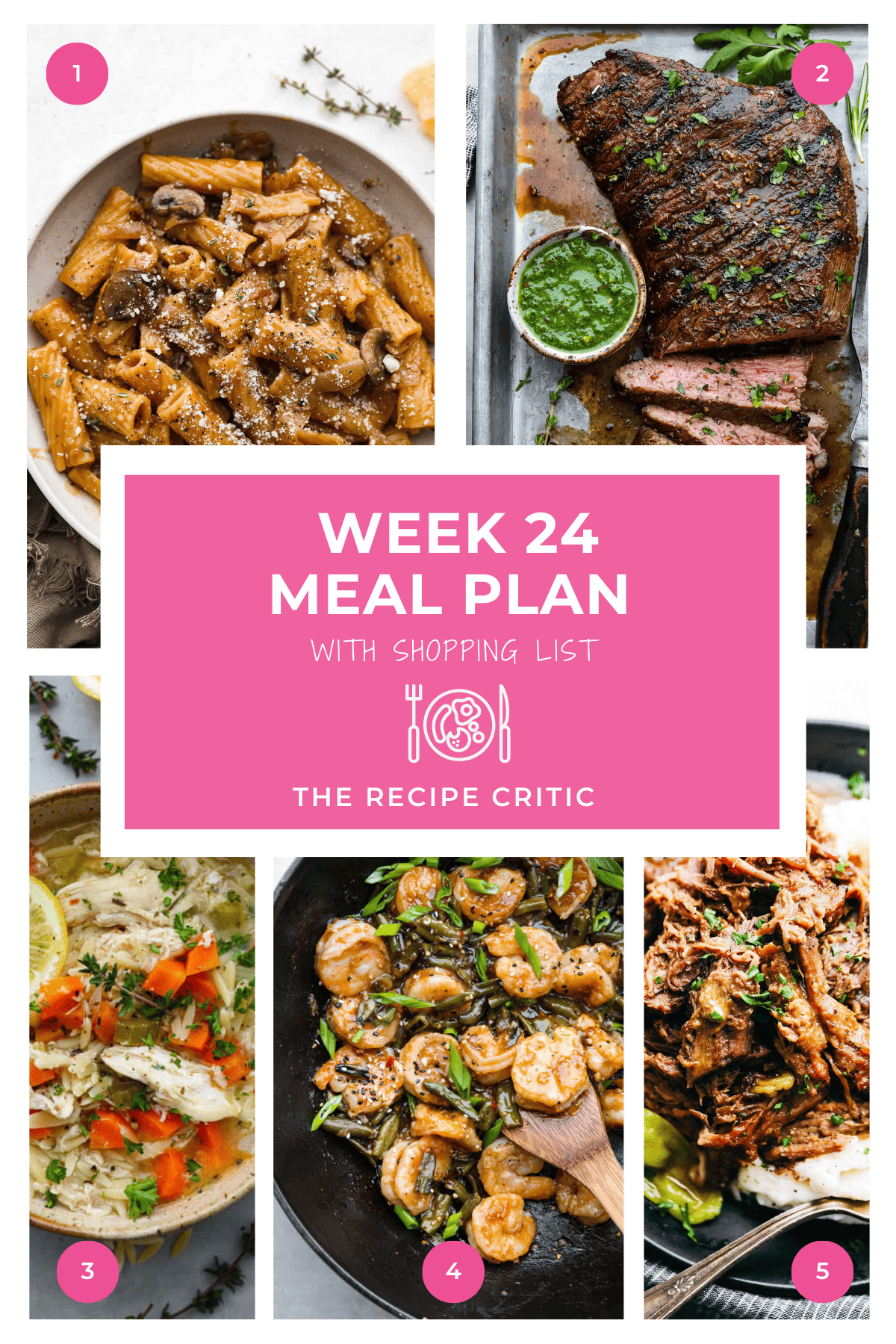 Weekly Meal Plan #24