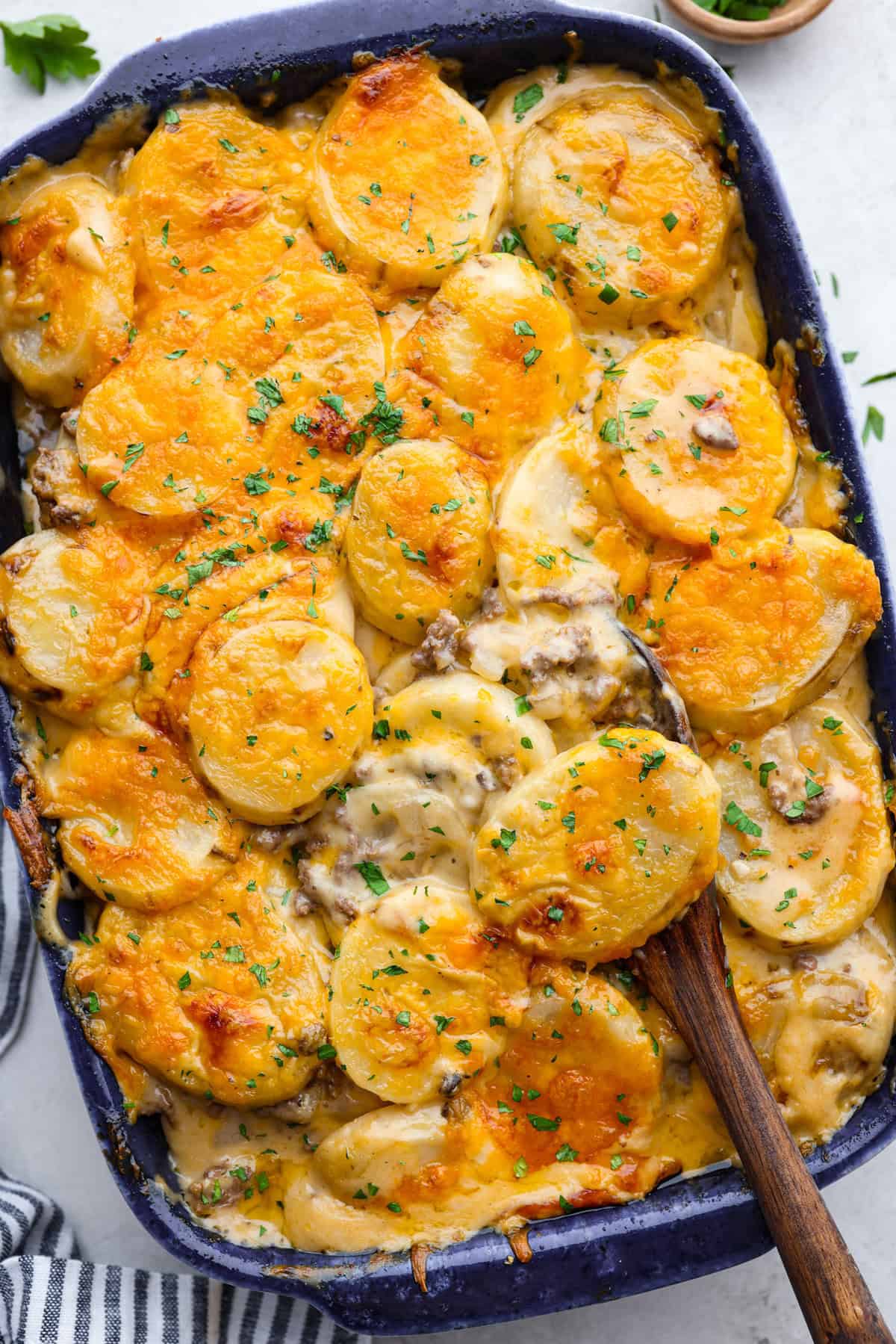 Hamburger Potato Casserole