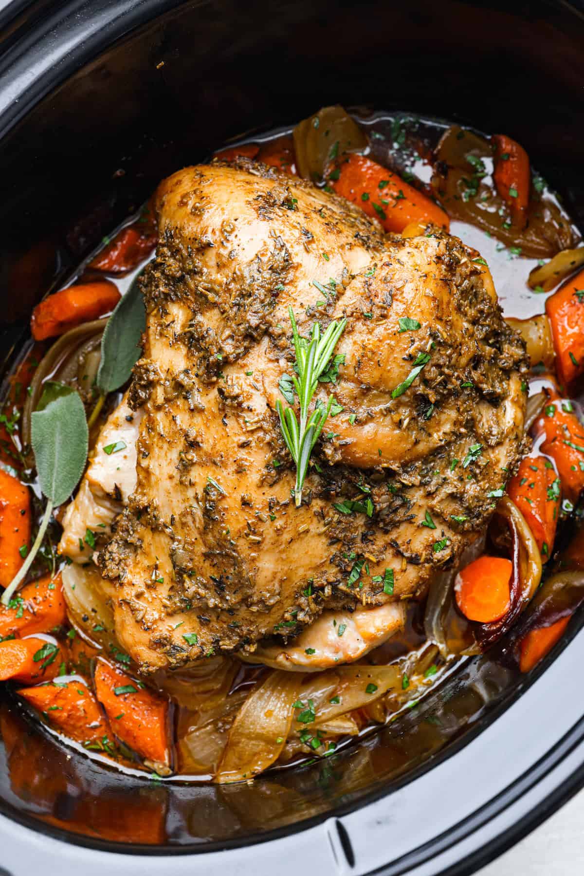 The Absolute BEST Slow Cooker Turkey Breast