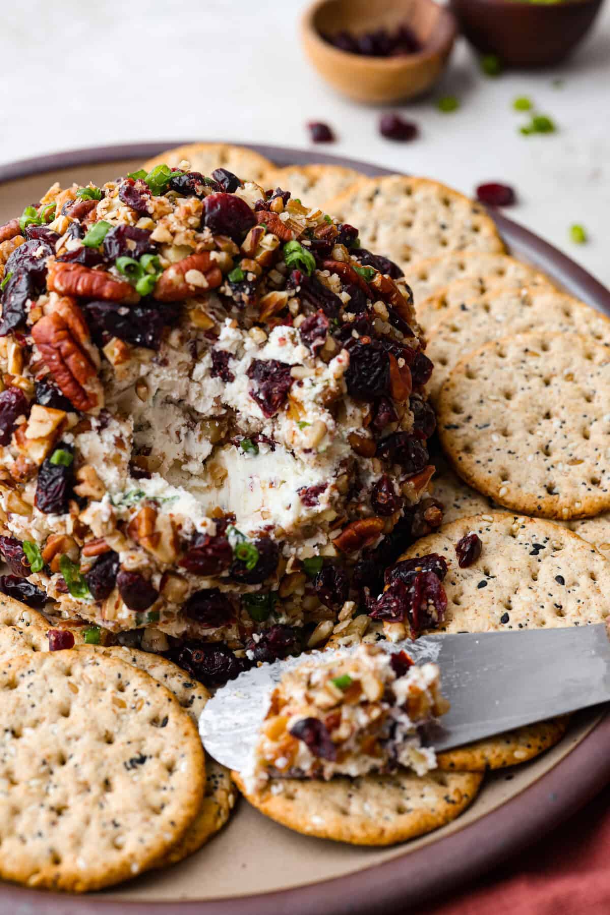 Cranberry Pecan Cheese Ball