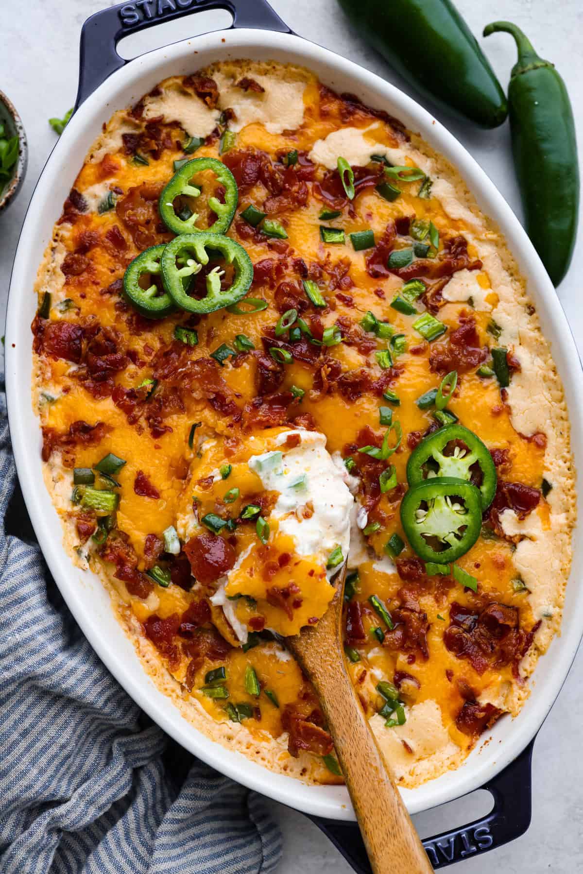 Jalapeño Popper Casserole