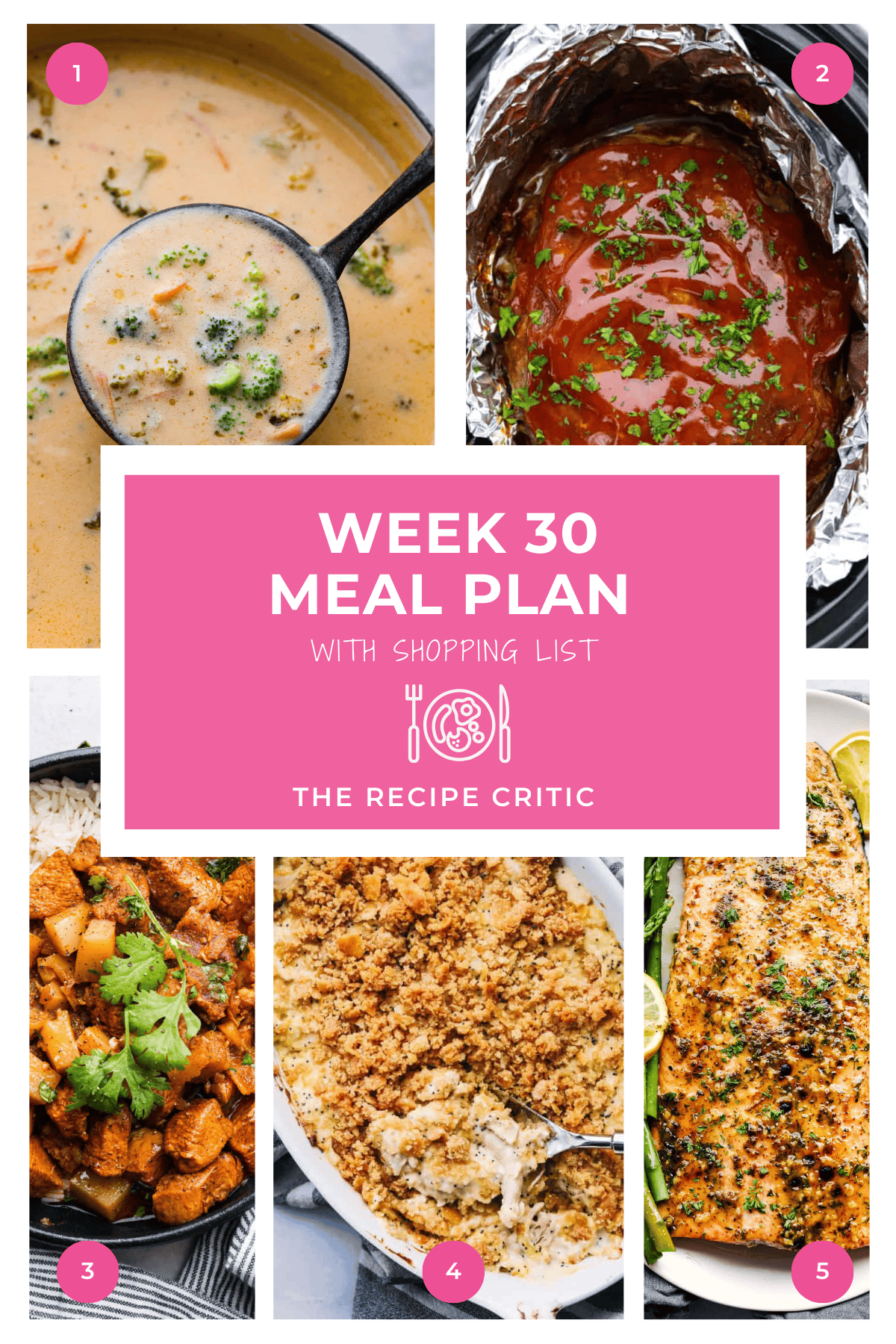 Weekly Meal Plan #30