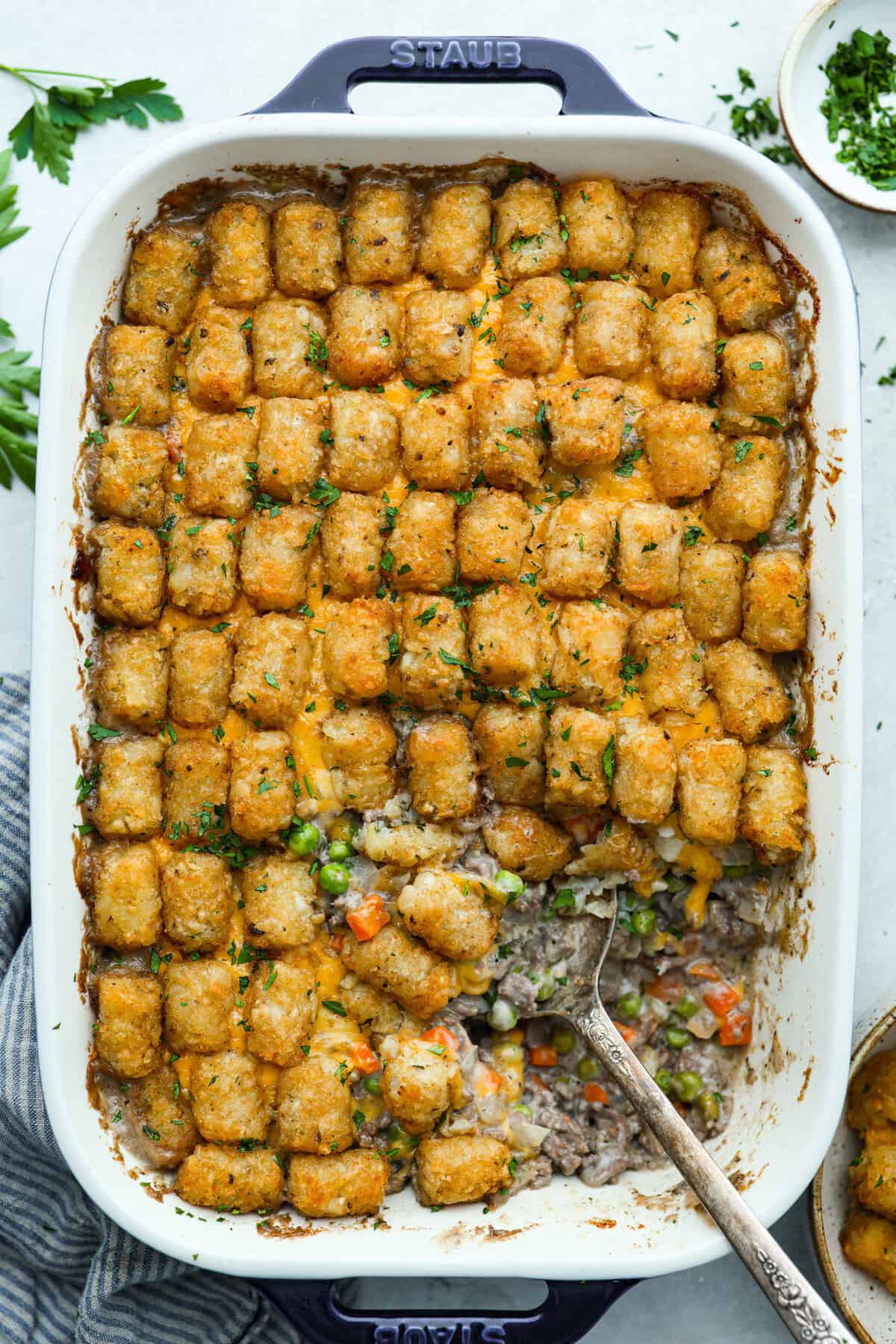 Cheesy Tater Tot Casserole